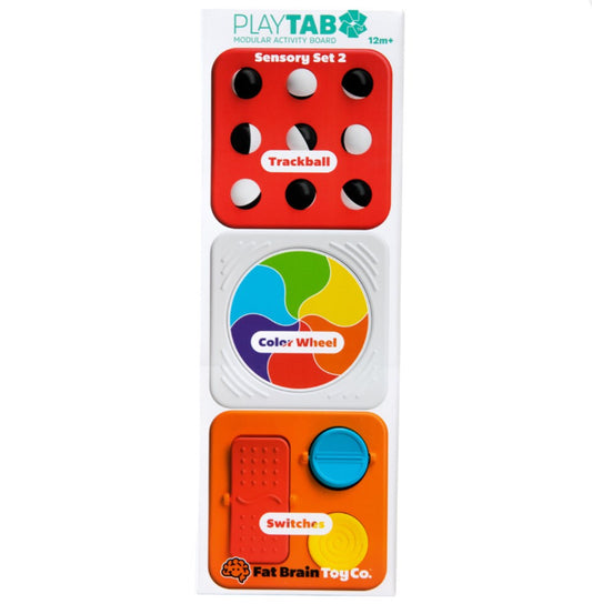 PlayTab Sensory Set 2 - Trackball, Colour Wheel, Switches