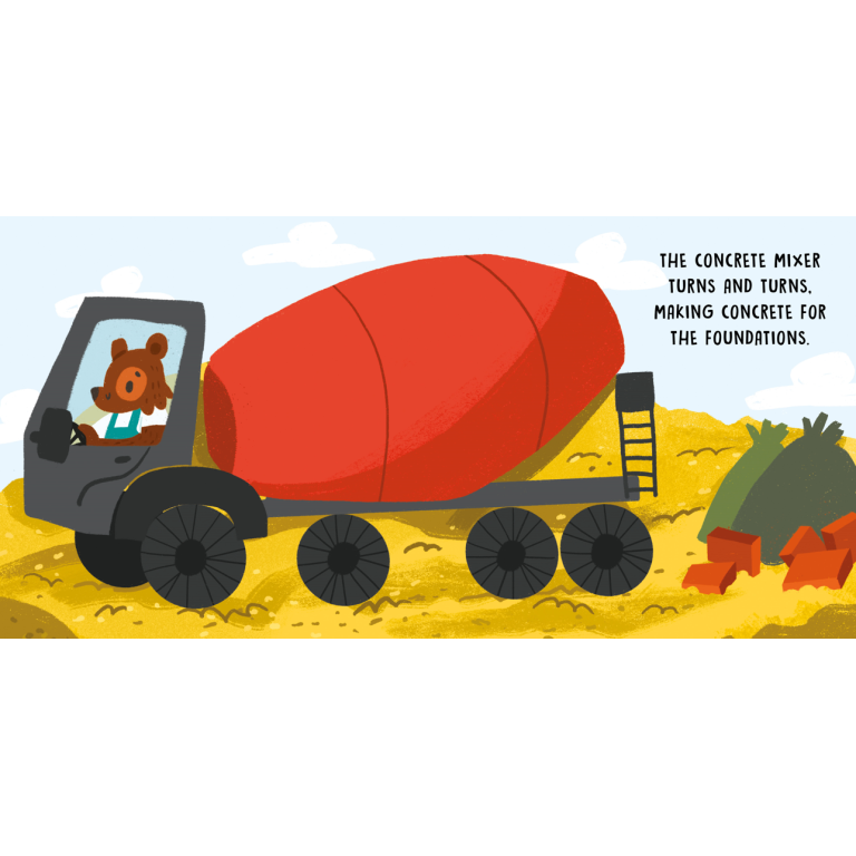 Sweet Sounds Stories - Construction Site - Board Book