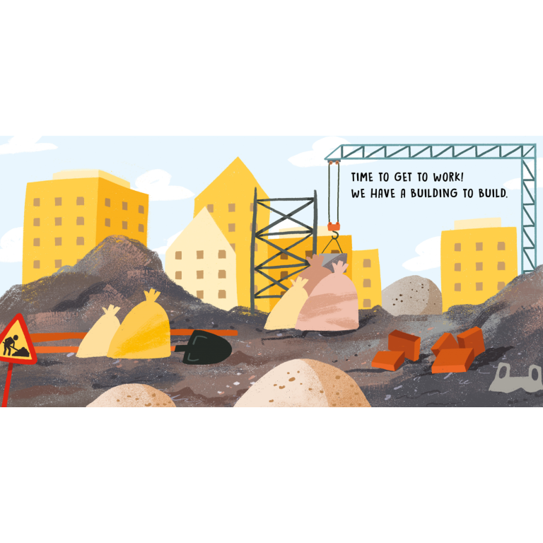 Sweet Sounds Stories - Construction Site - Board Book