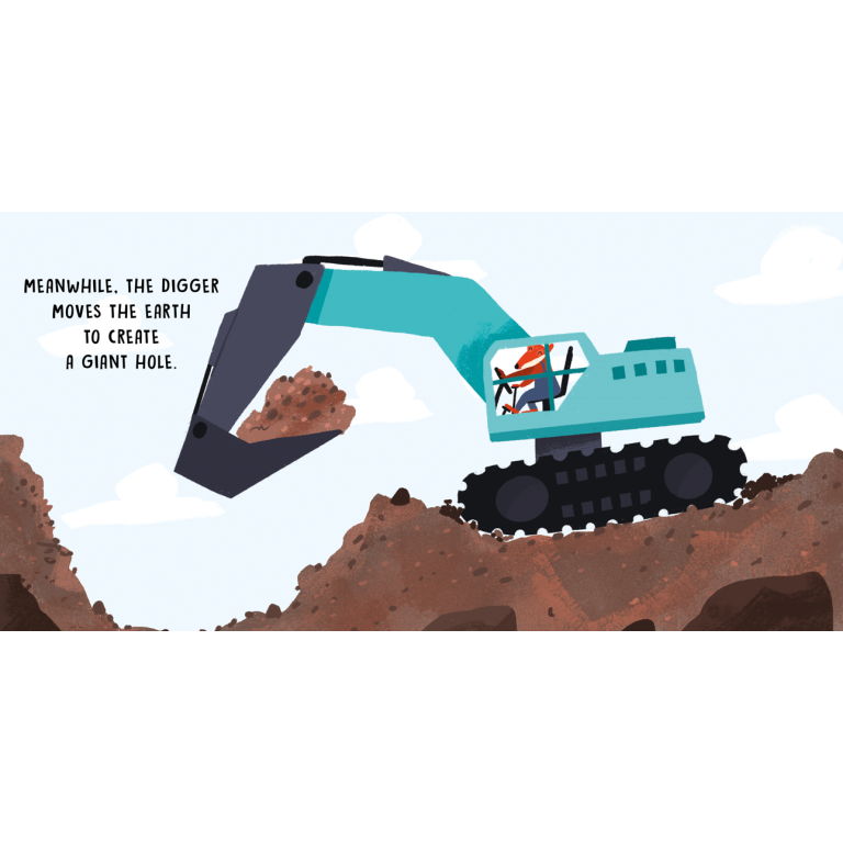 Sweet Sounds Stories - Construction Site - Board Book