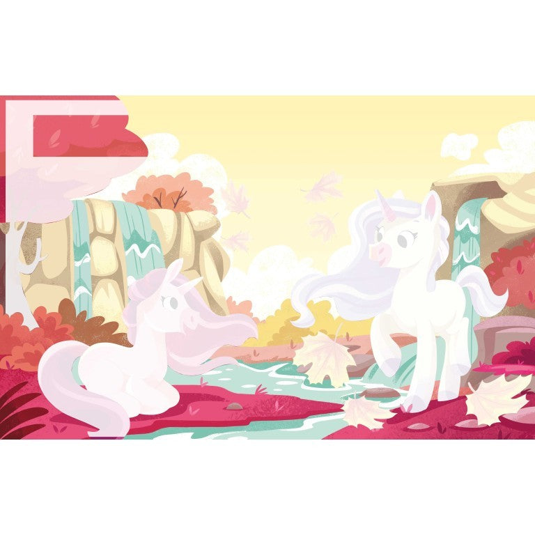 A Free the Colours Brush Book - Unicorns