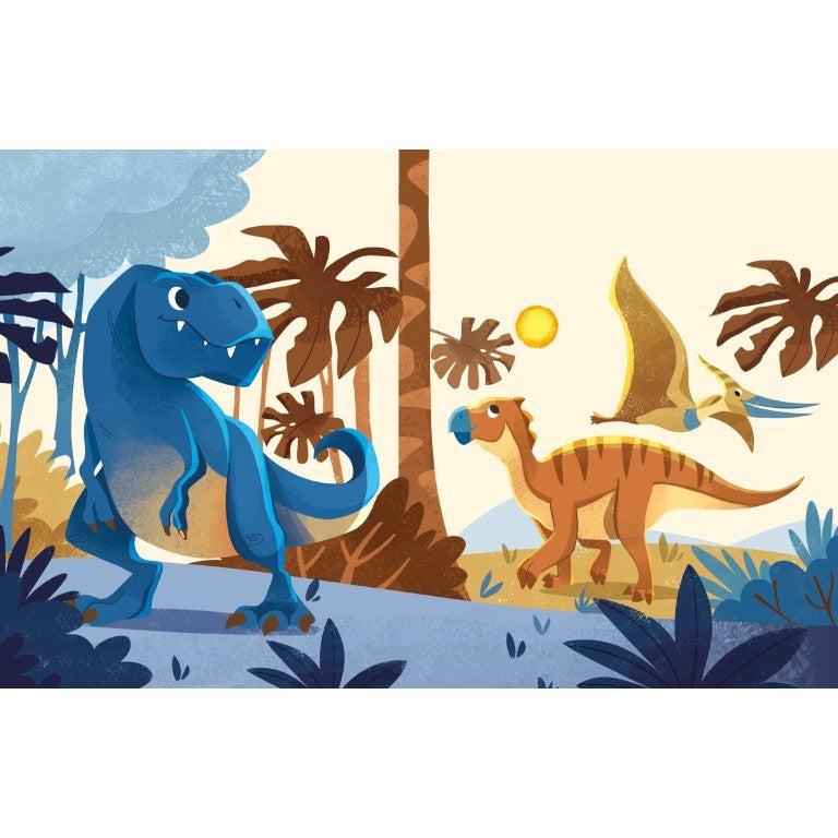 A Free the Colours Brush Book - Dinosaurs