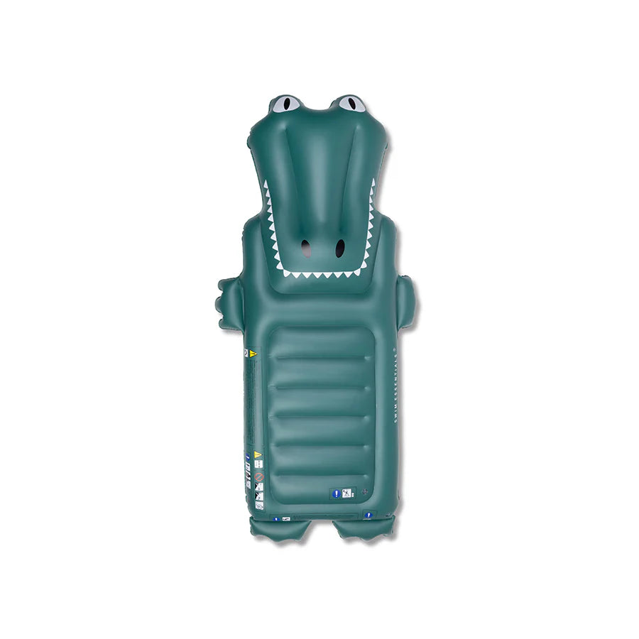Inflatable Float - Green Crocodile 177cm