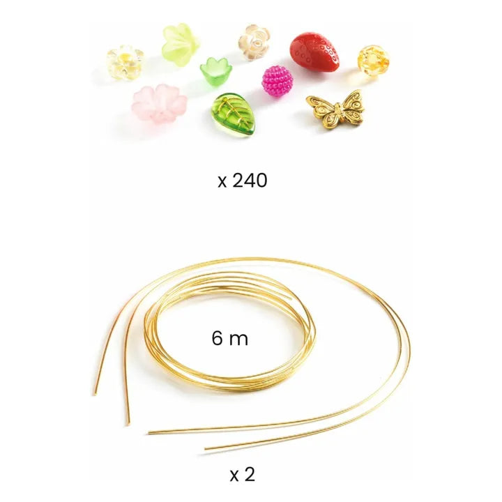Duo of Tiaras Pink Bead Set