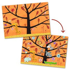 Tree Climb 30pc Reusable Puffy Stickers