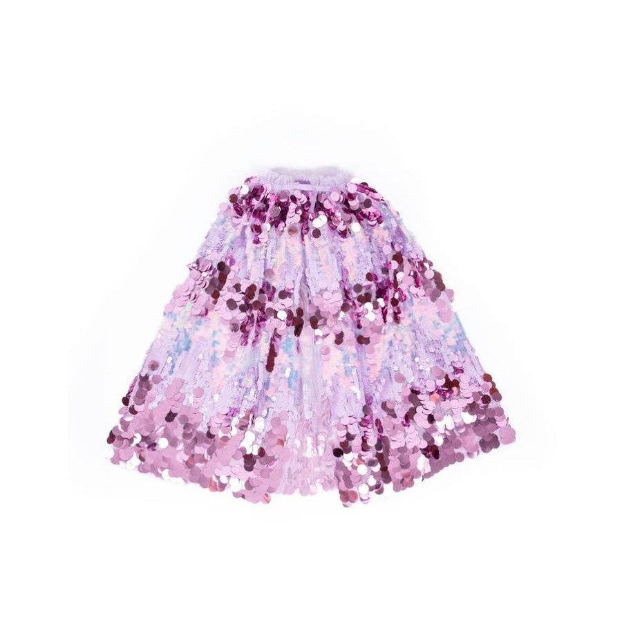 5th Avenue Purple Pailette Cape Size 4-6