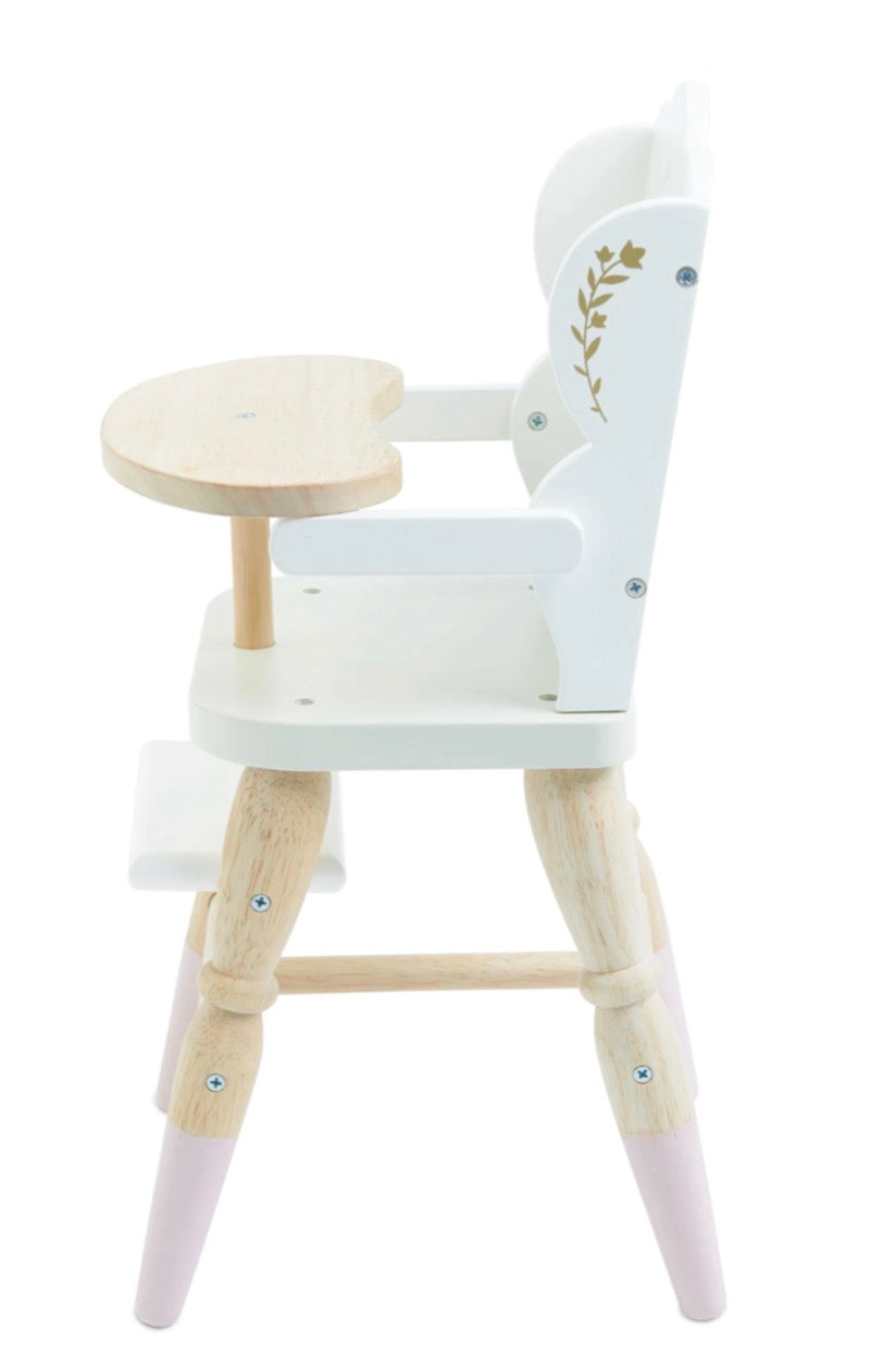 Dolls Wooden High Chair