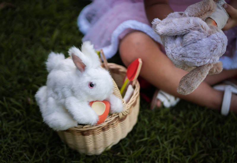 White Bunny Rabbit Puppet