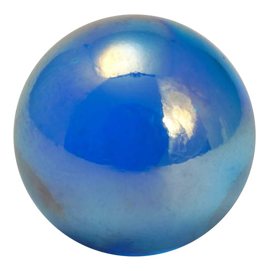 14mm Small Marble - Lustered Light Blue