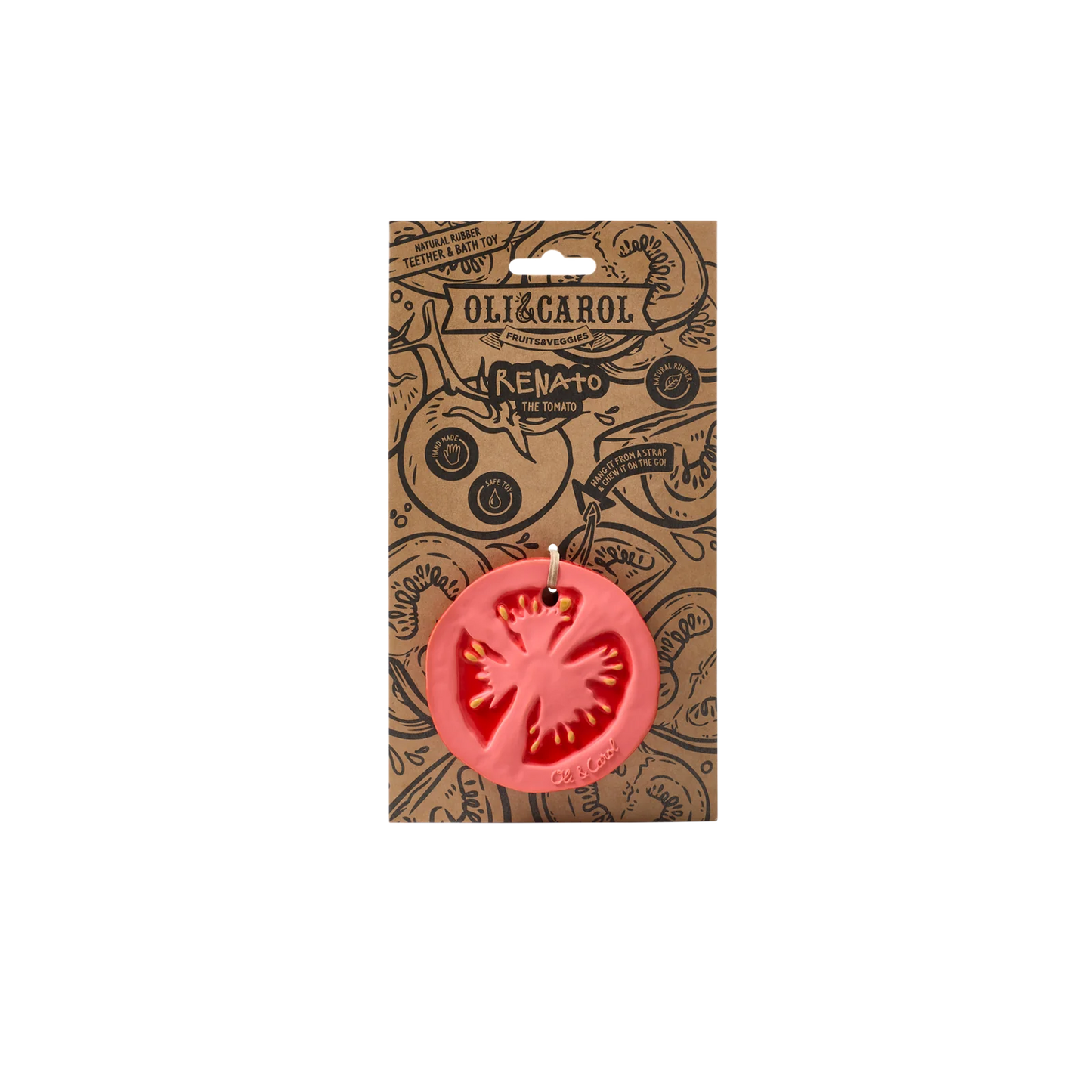 Teether - Renato the Tomato