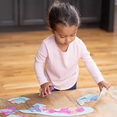 Mini Puzzle 12pc - Mermaid Dreams
