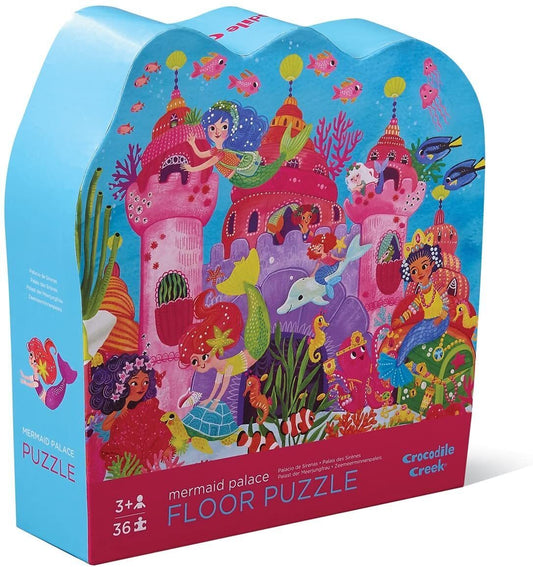 Classic Floor Puzzle 36pc - Mermaid Palace