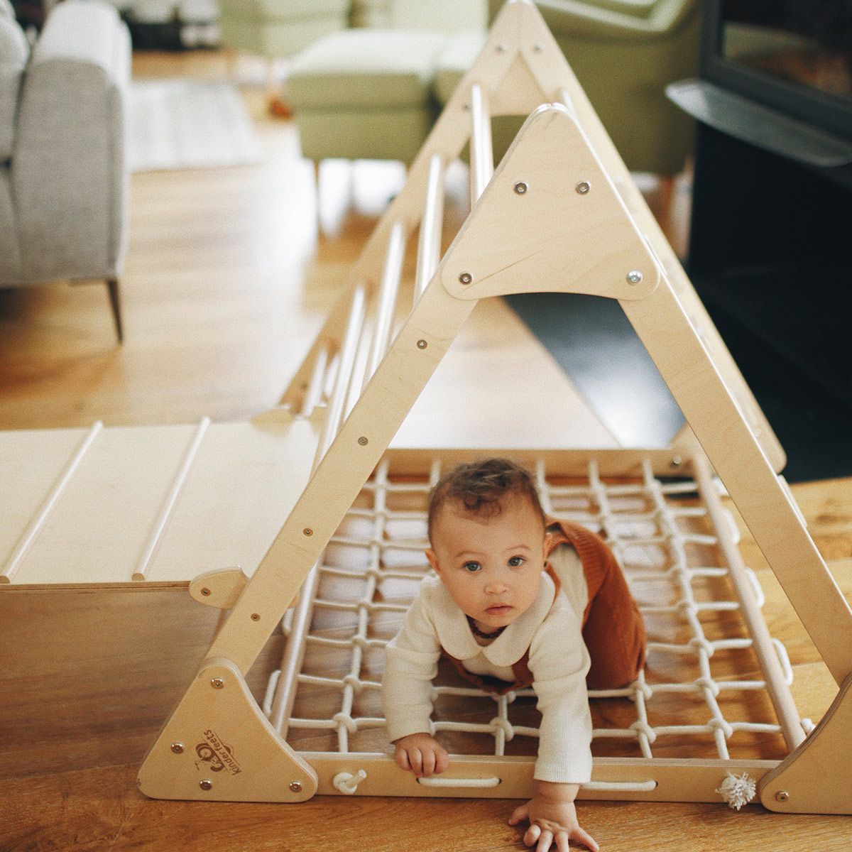 Kinderfeets Pikler Large Triple Climber Triangle - (Local Pick Up Only)