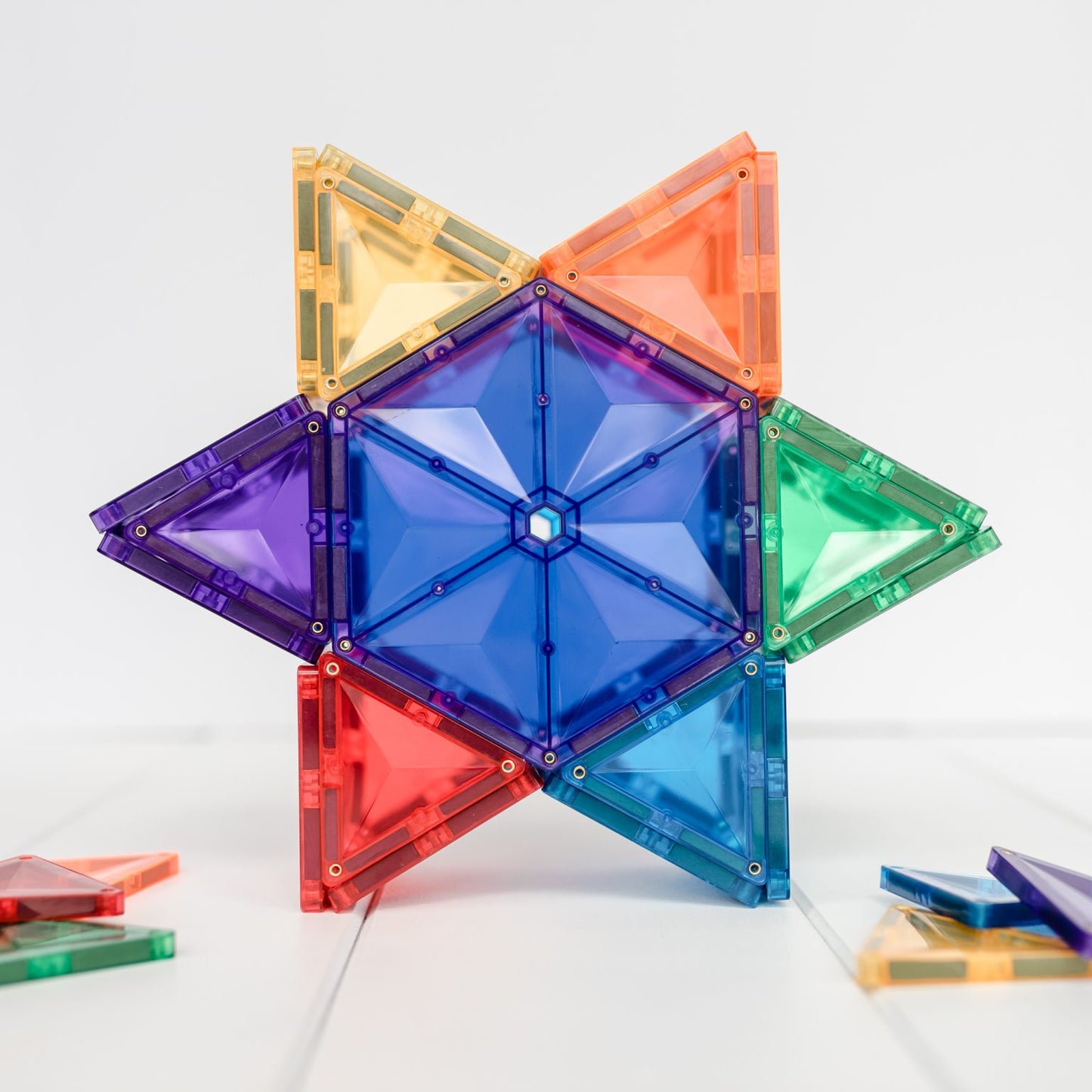 212 Piece Rainbow Mega Pack - Connetix Tiles *Click and Collect or In Store Purchase Only*