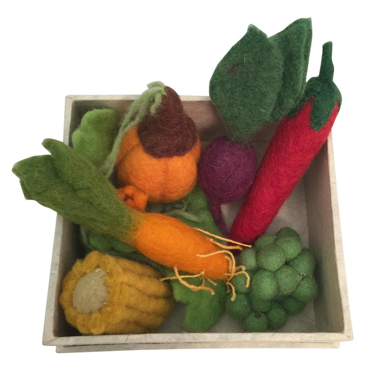Felt Fruit and Vegetable Box Sets