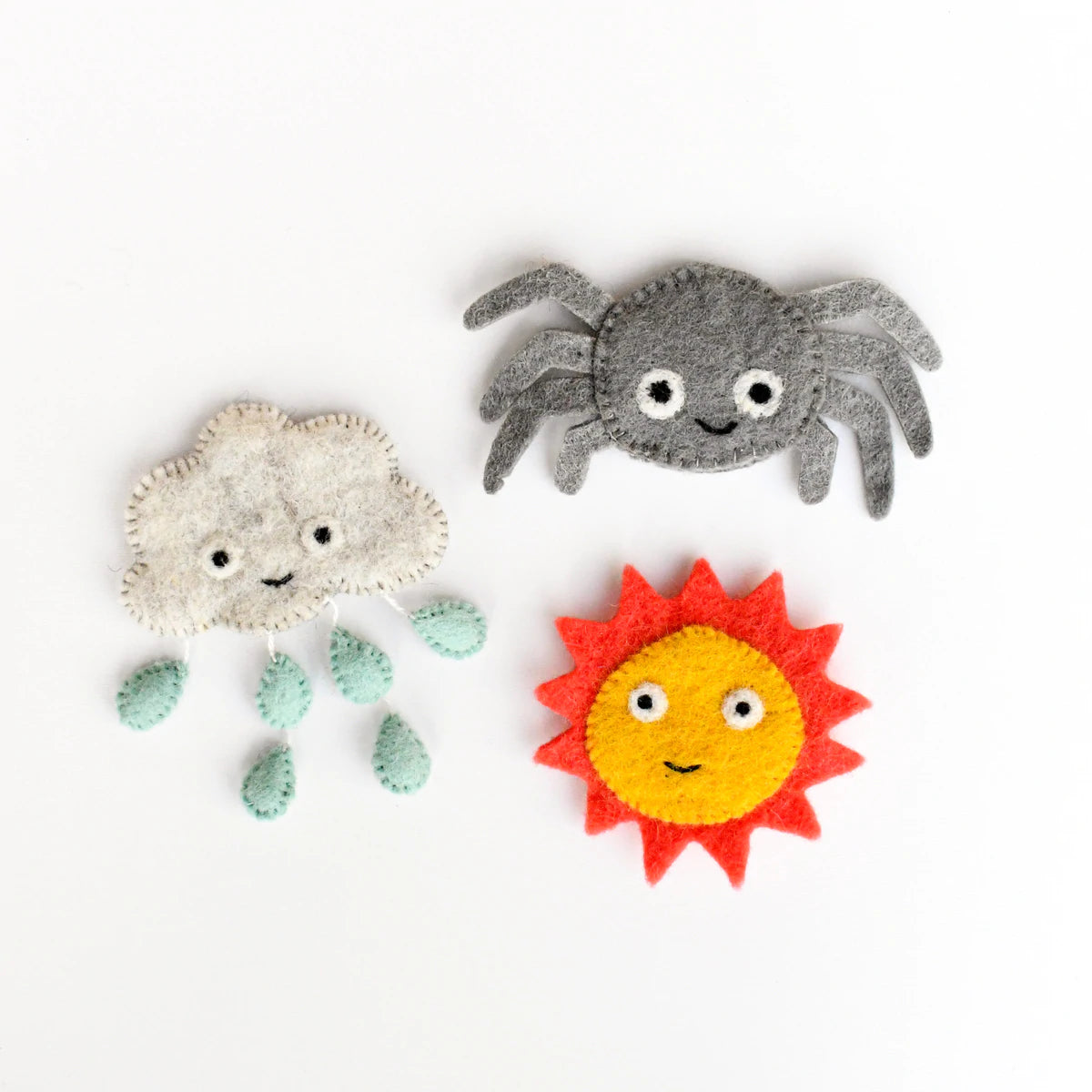 Incy Wincy Spider Finger Puppet Set