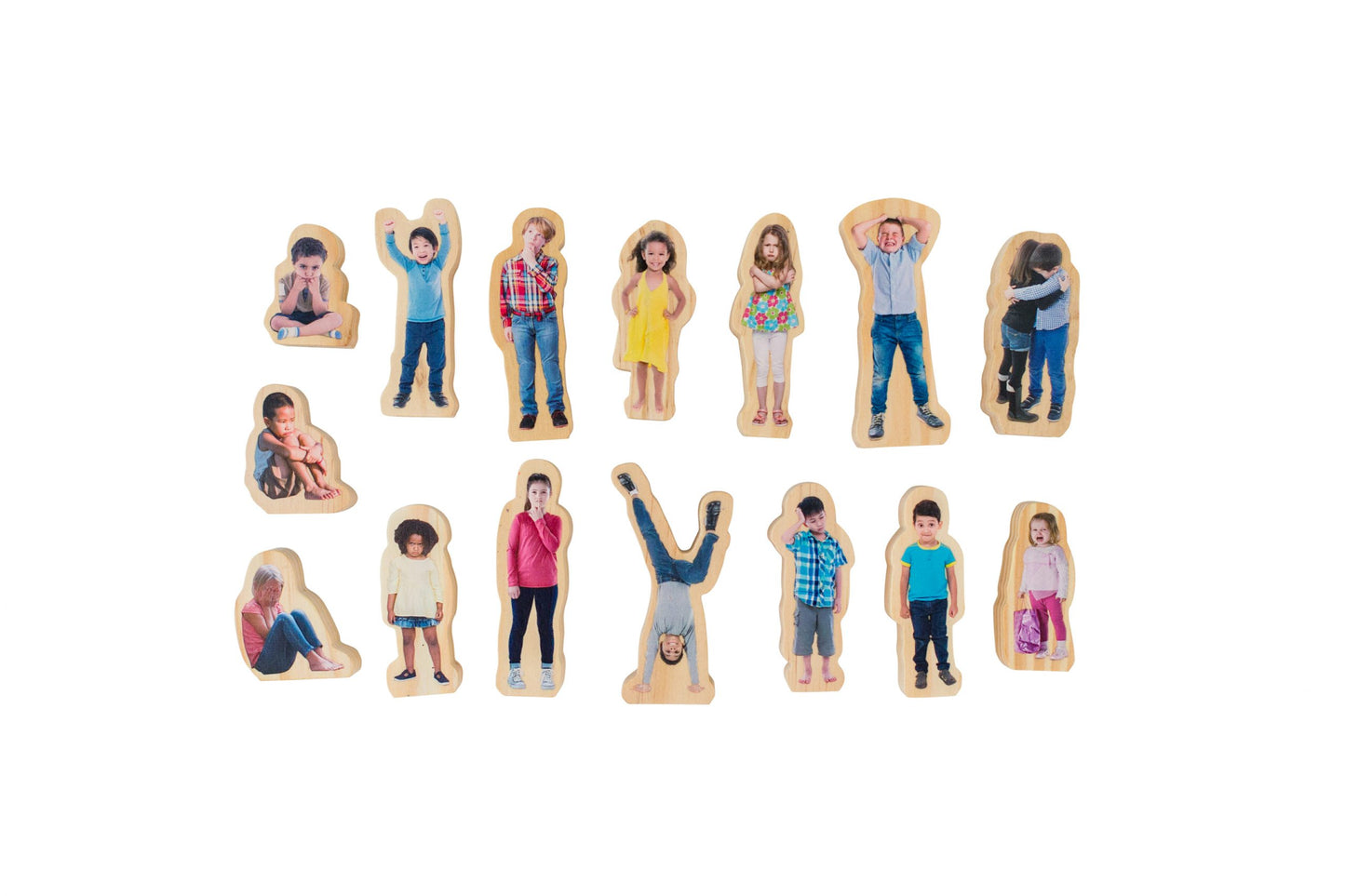 How Am I Feeling today – Wooden people