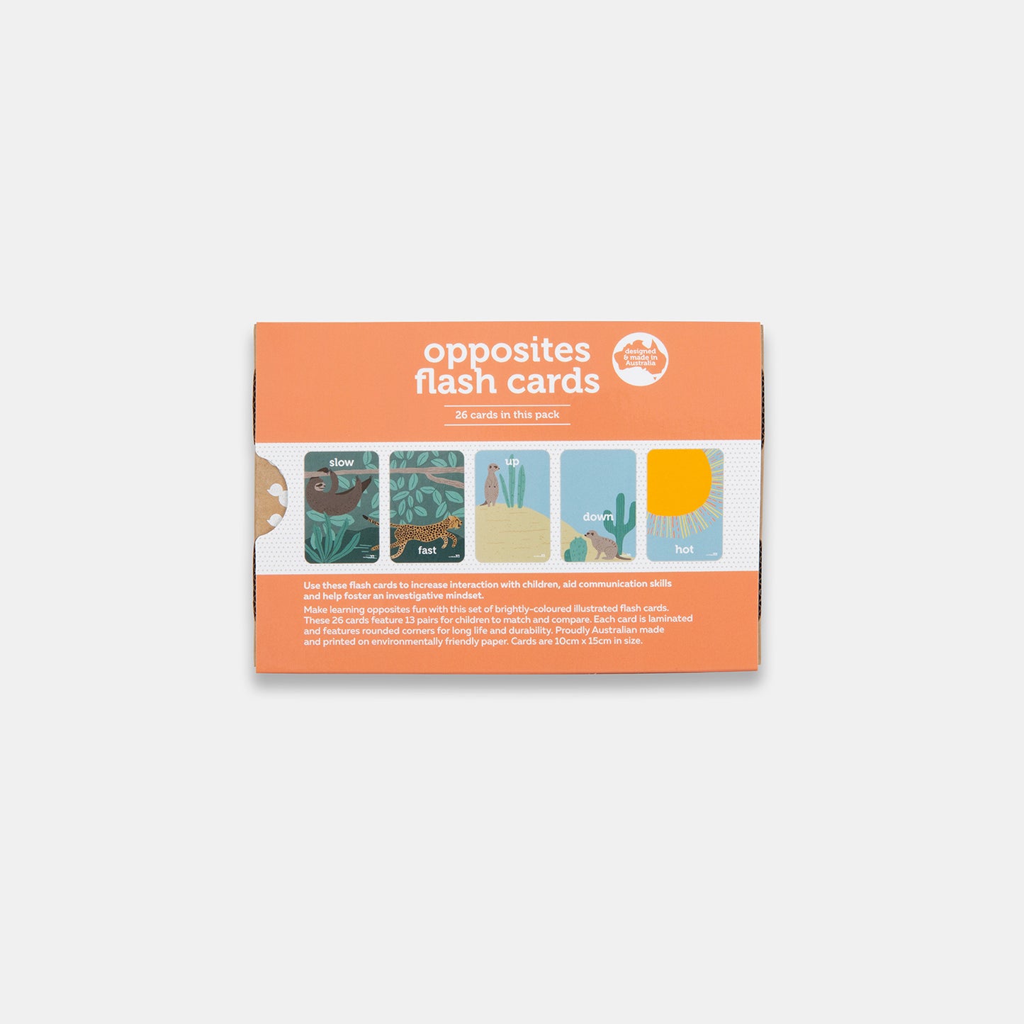 Opposite Flash Cards