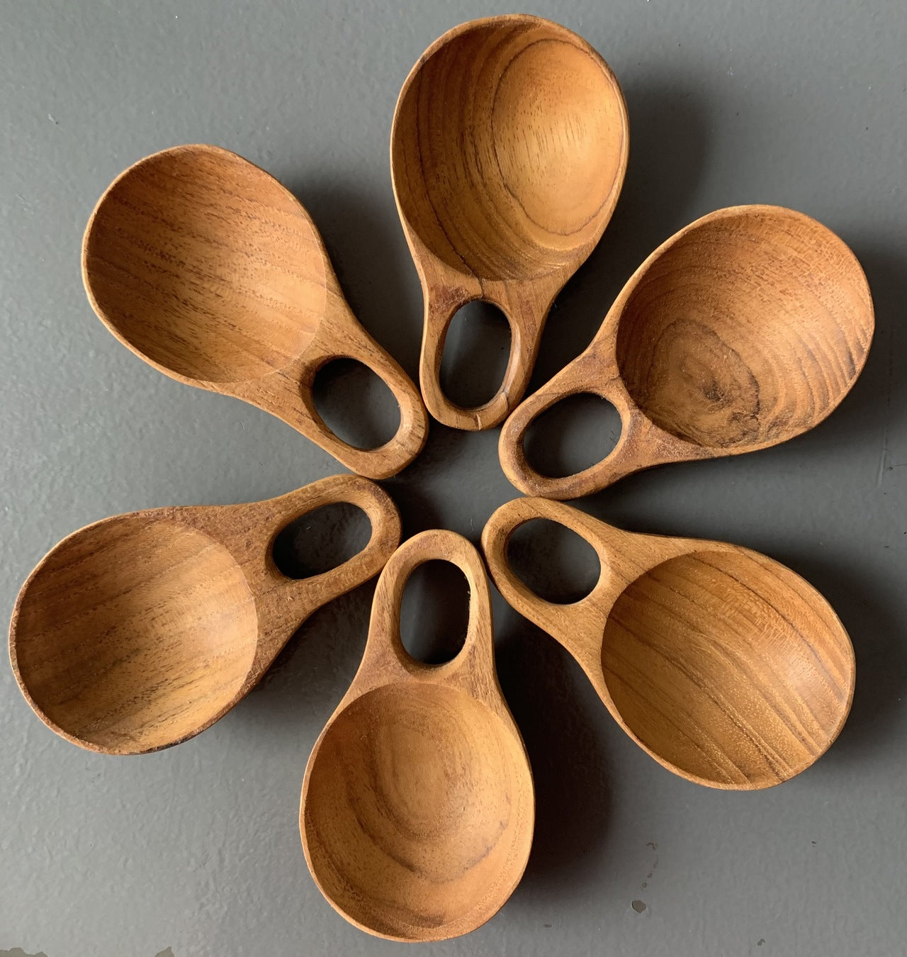 Teak Moon Scoop