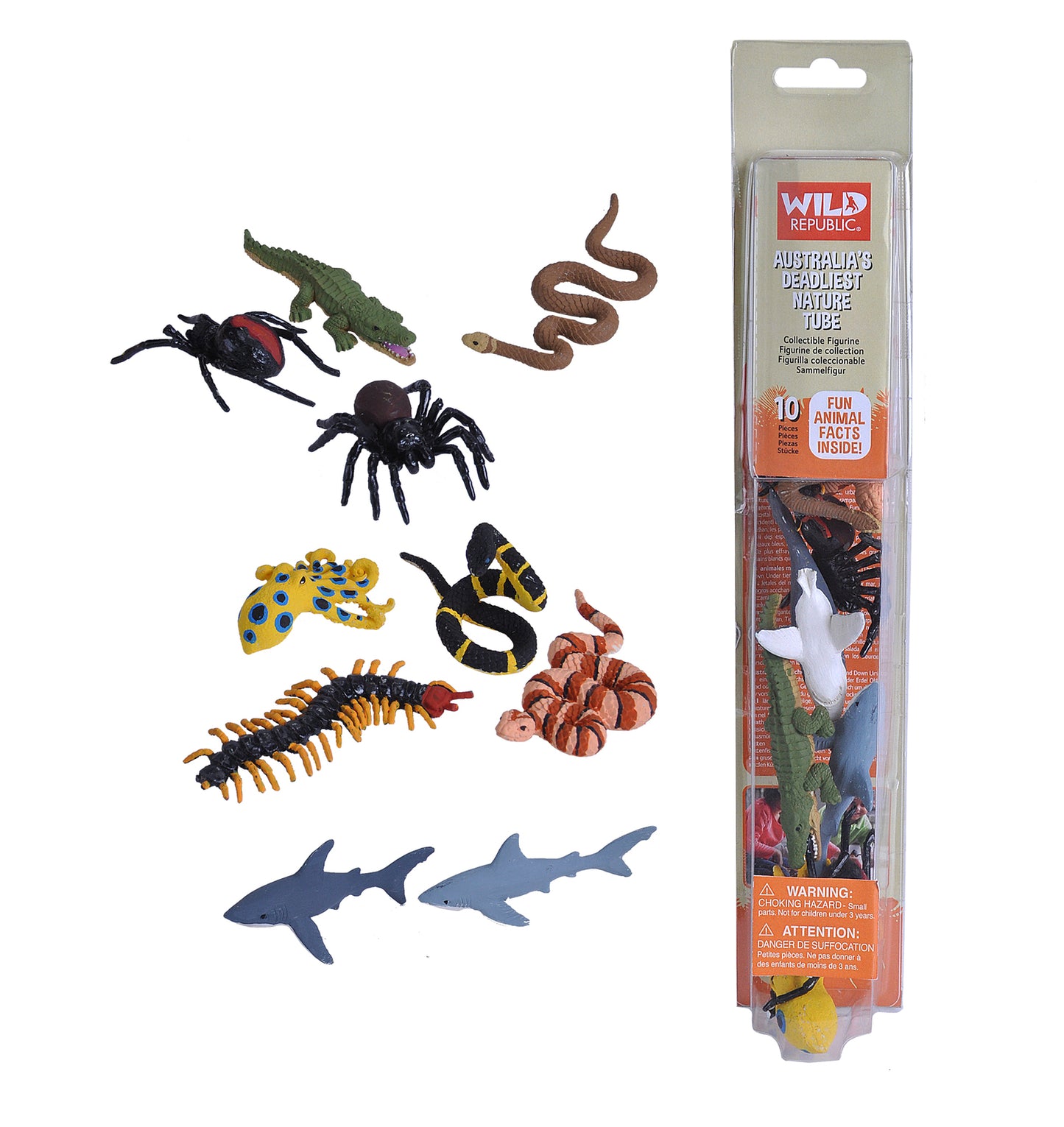Wild Republic Animal Tubes