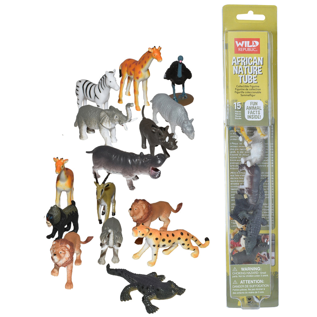 Wild Republic Animal Tubes