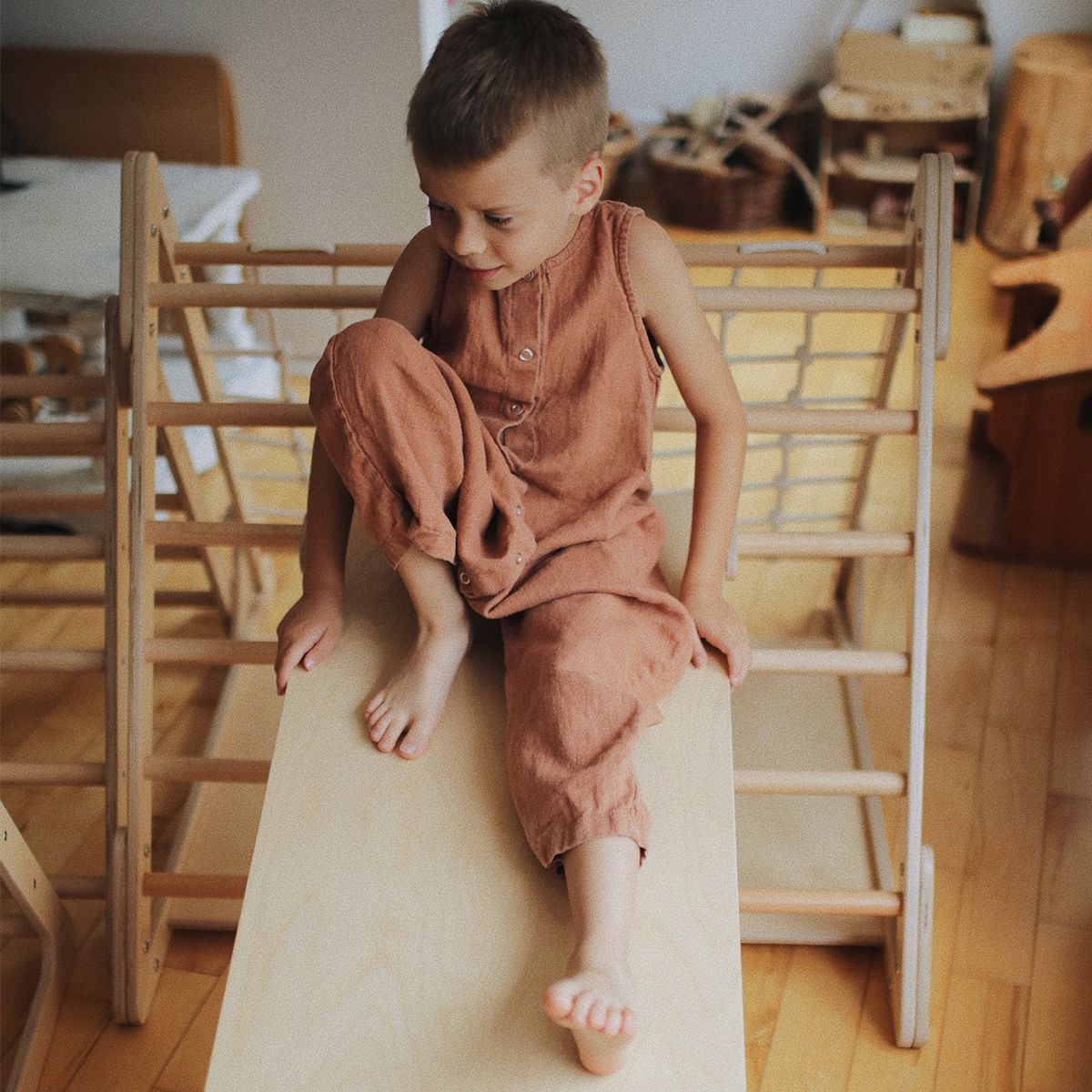 Kinderfeets Pikler Ramp & Slide - (Local Pick Up Only)