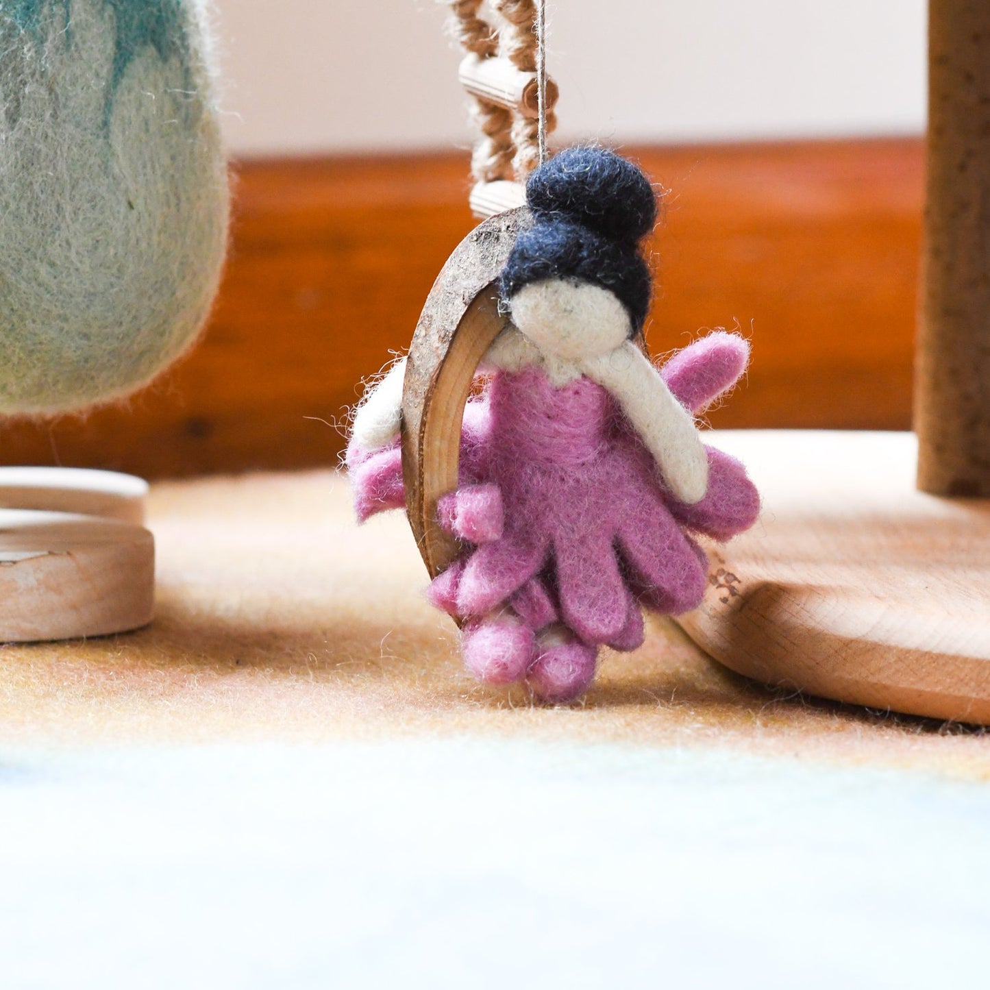 Felt Waldorf Fairy Pocket Doll