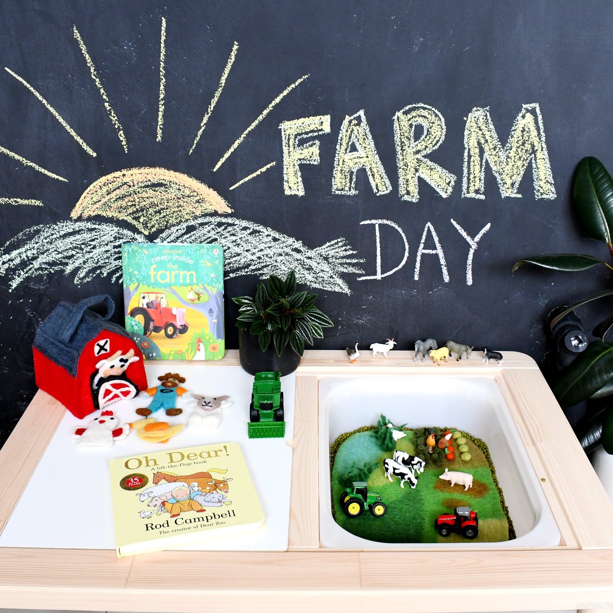 Farm Felt Playscape - Small