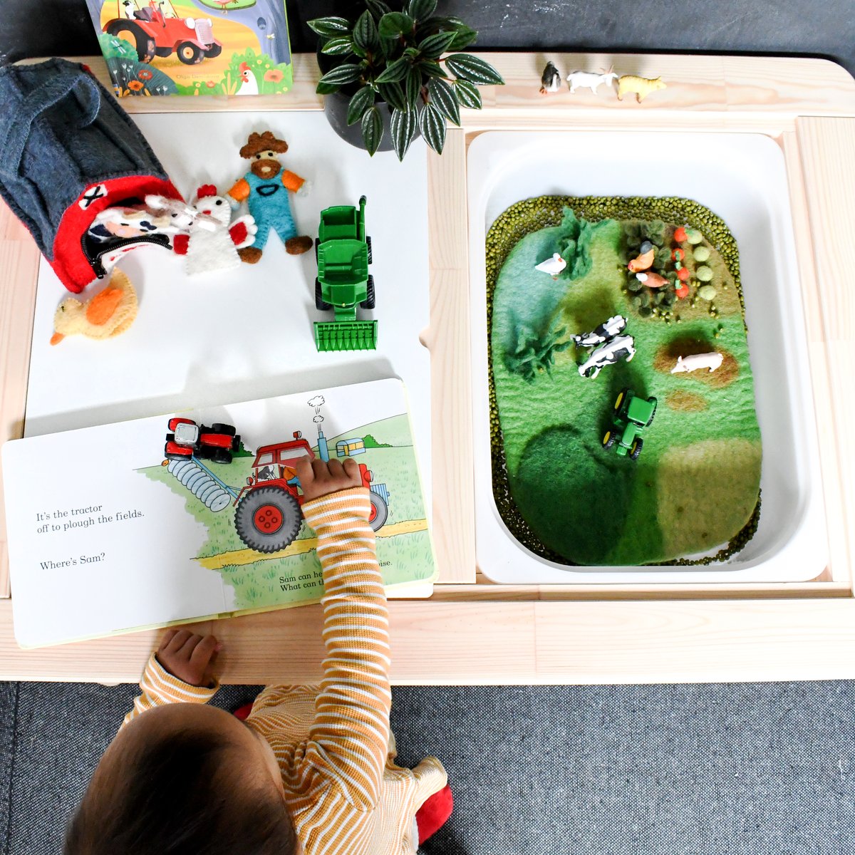 Farm Felt Playscape - Small