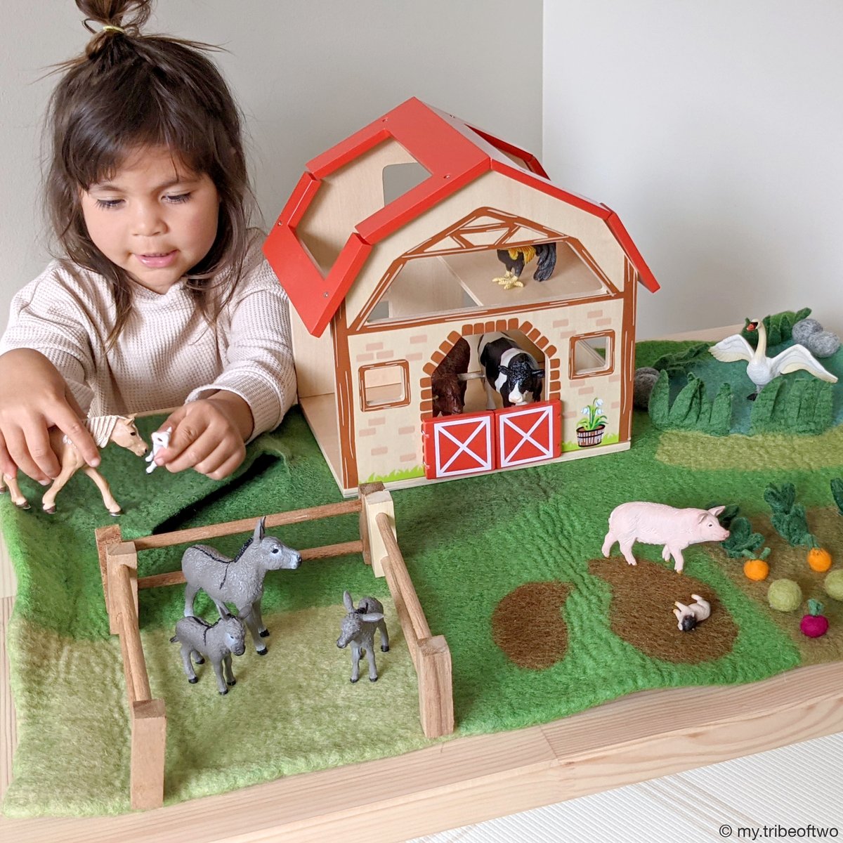 Farm Felt Playscape - Large