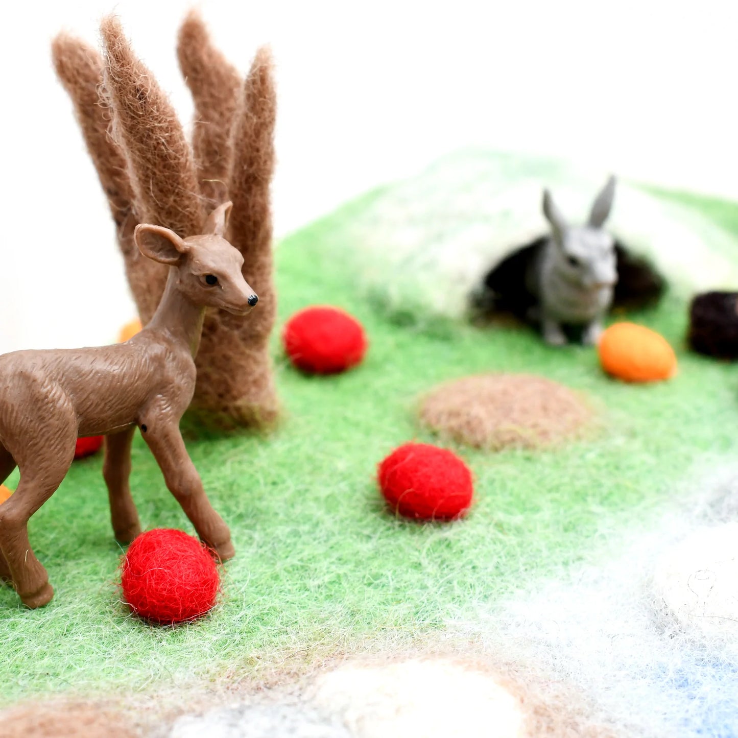 Woodland River Felt Playscape - Small