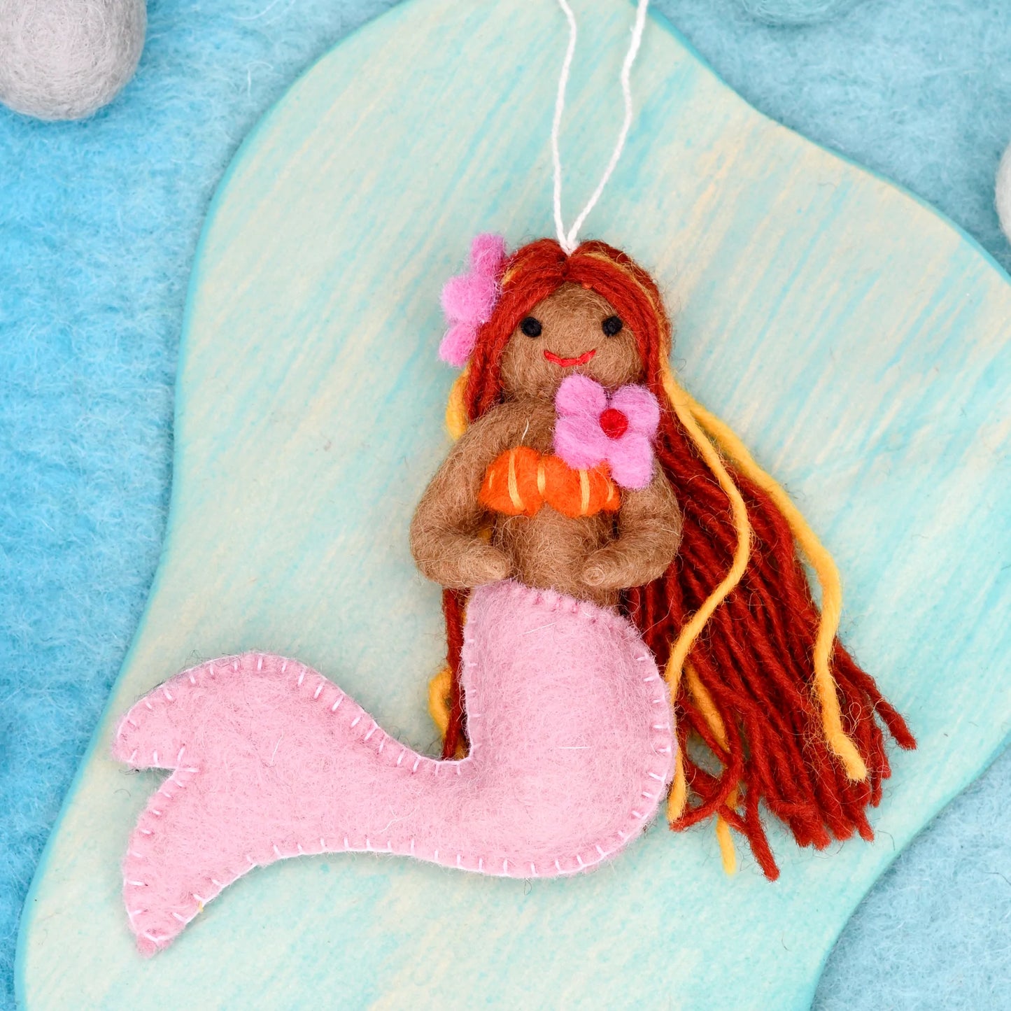 Felt Little Mermaid Hanging