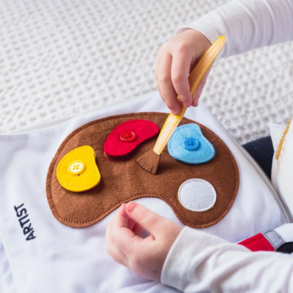 Fabric Activity Book - When I Grow Up