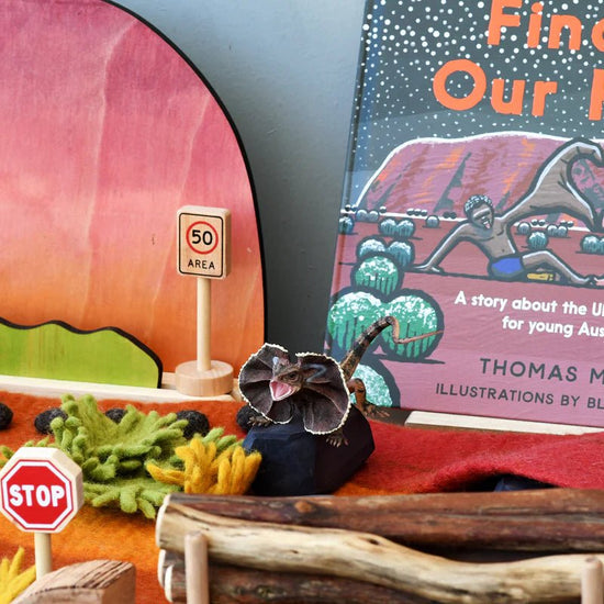 Australian Outback Felt Playscape - Large