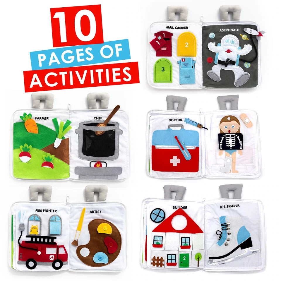 Fabric Activity Book - When I Grow Up