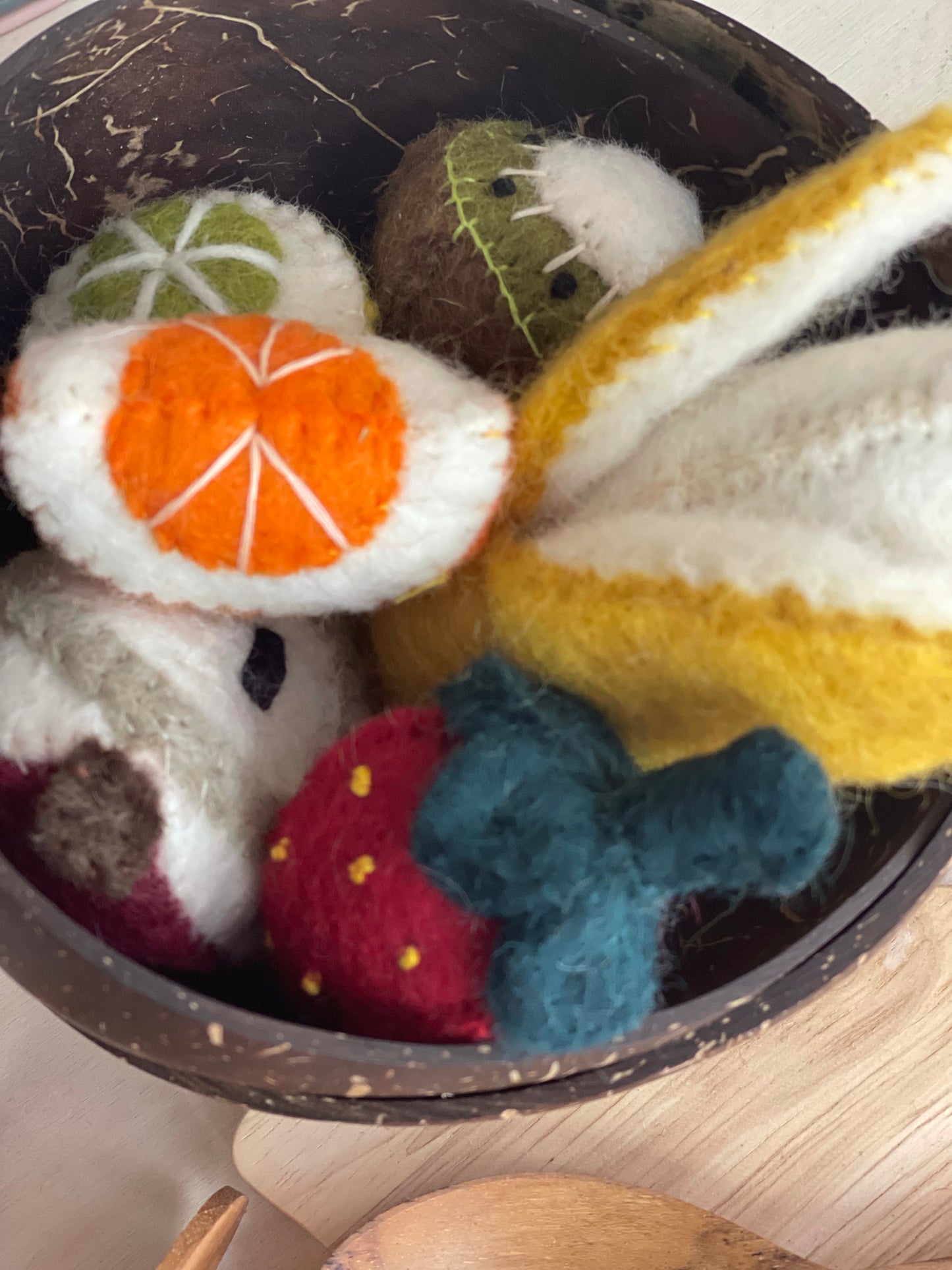 Felt Fruit and Vegetable Box Sets