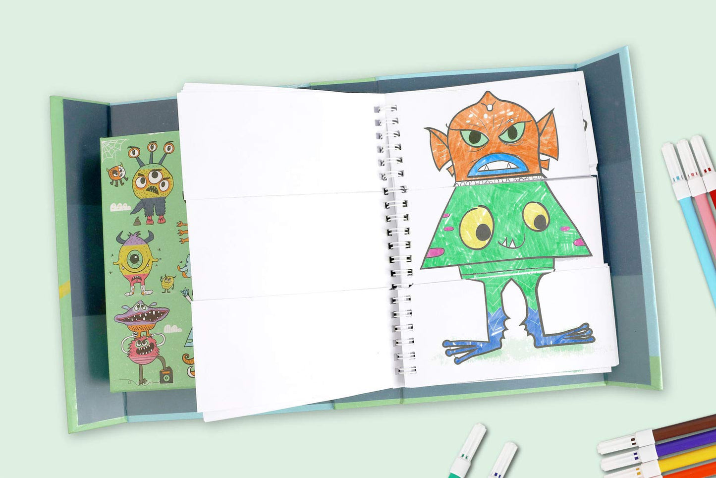 Mash-up Colouring Set - Monster Mash