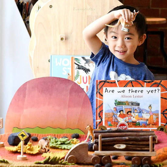 Australian Outback Felt Playscape - Large