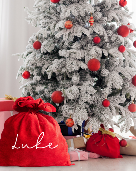 Luxury Velvet Santa Sack