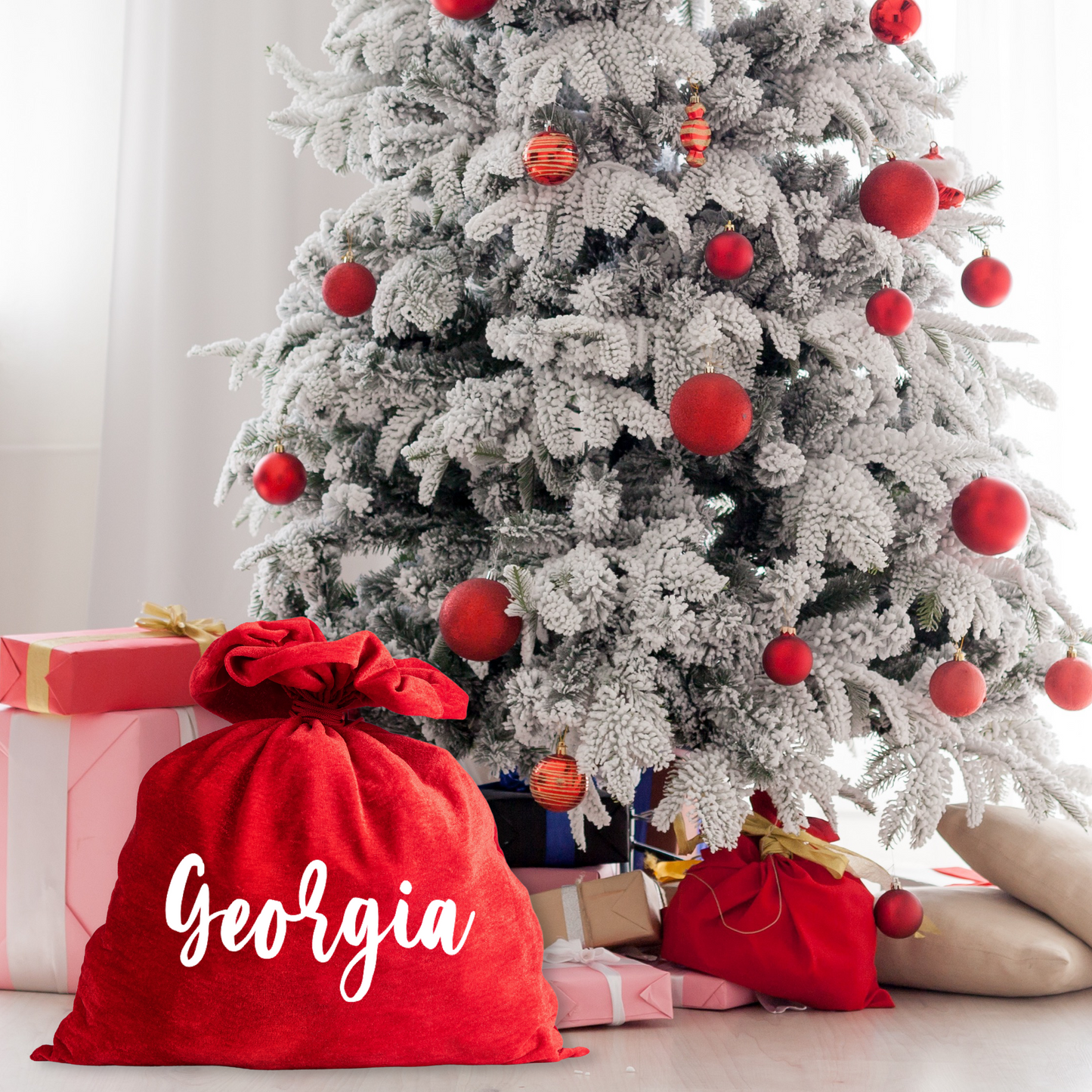 Luxury Velvet Santa Sack