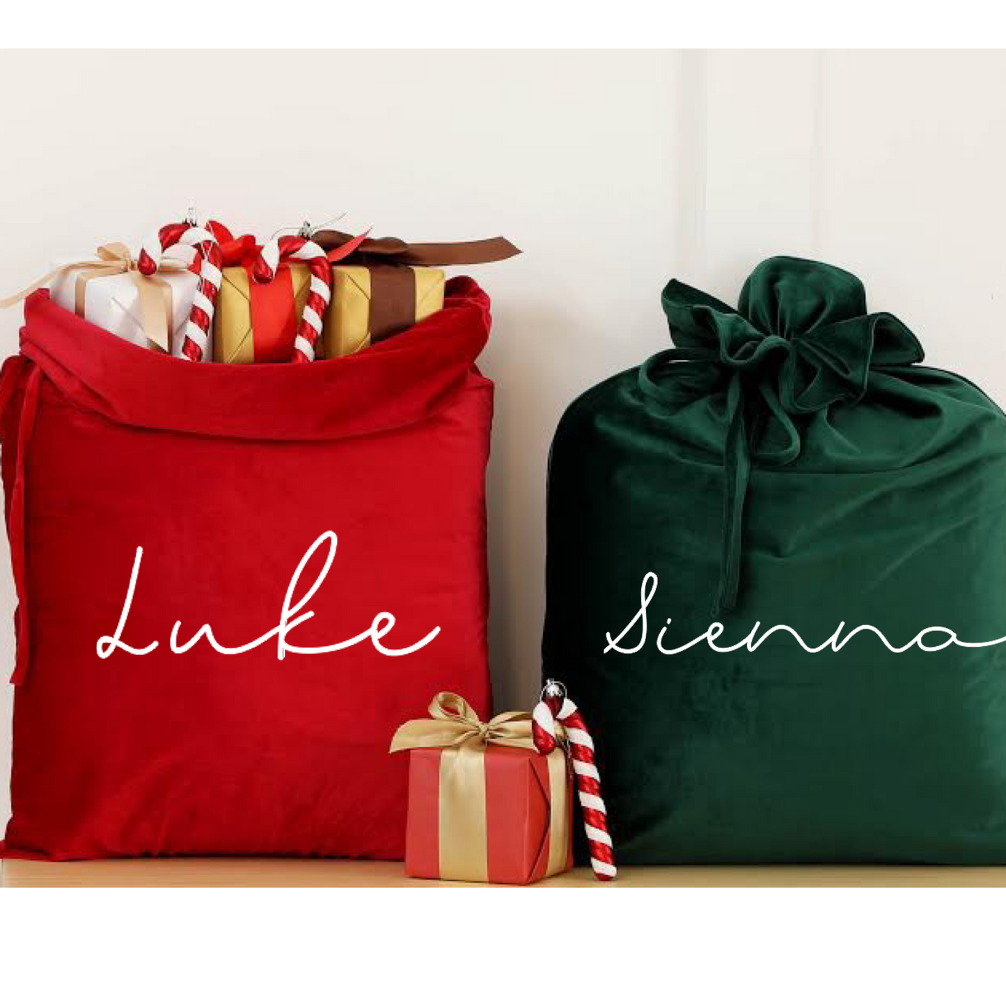 Luxury Velvet Santa Sack