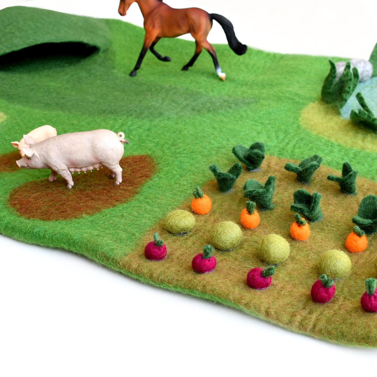 Farm Felt Playscape - Large