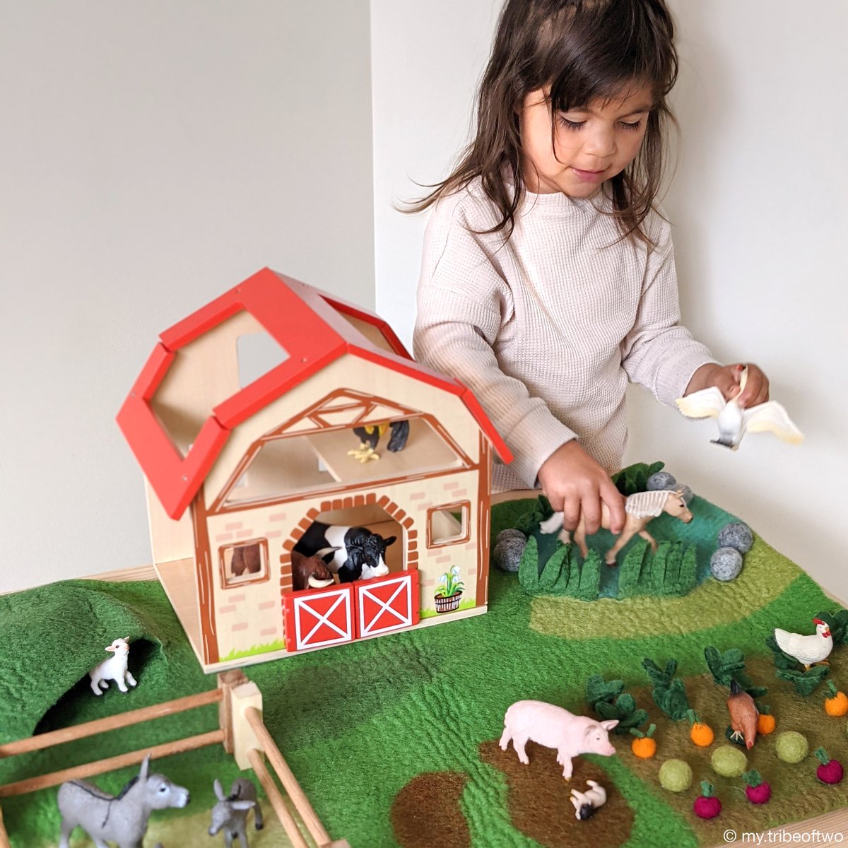 Farm Felt Playscape - Large