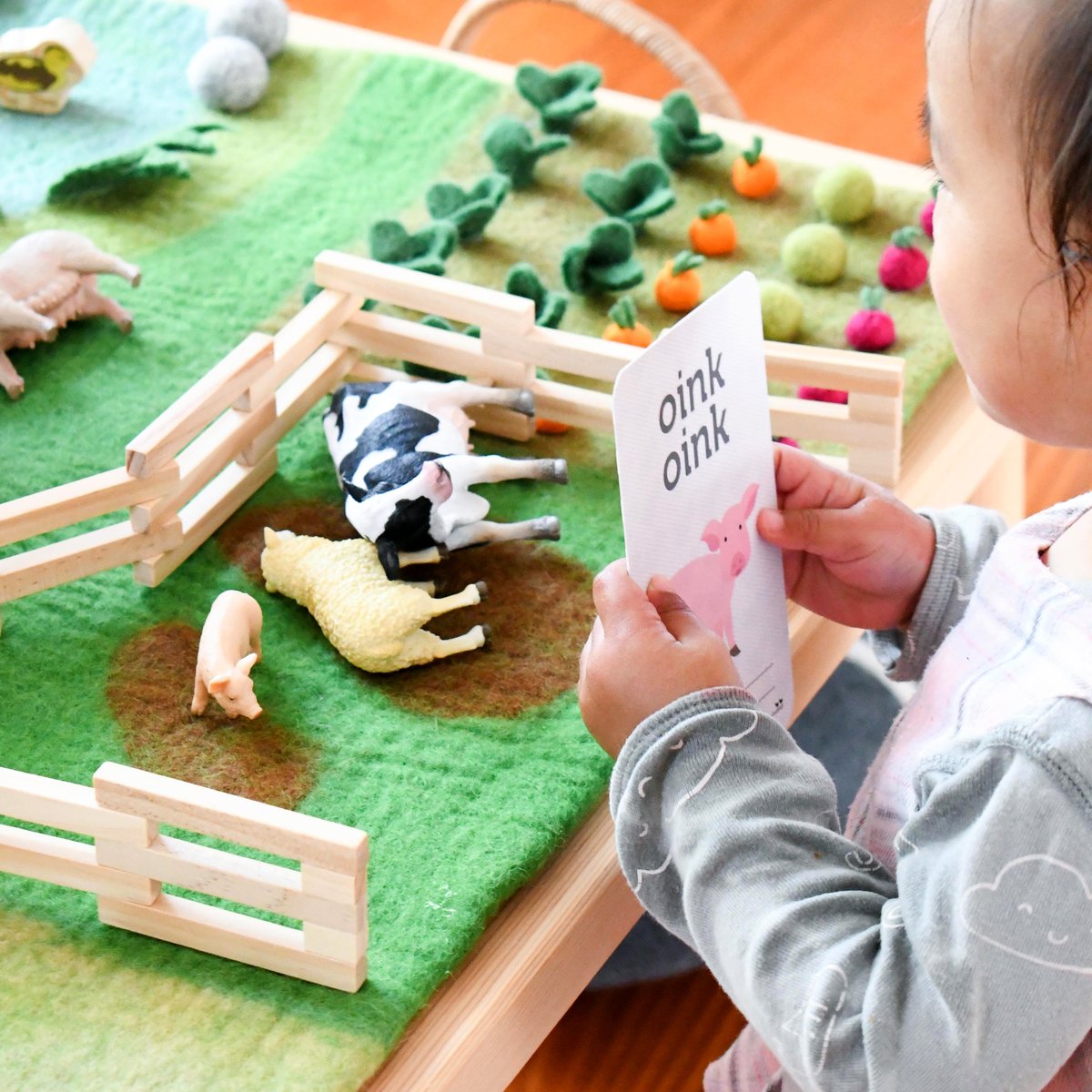Farm Felt Playscape - Large