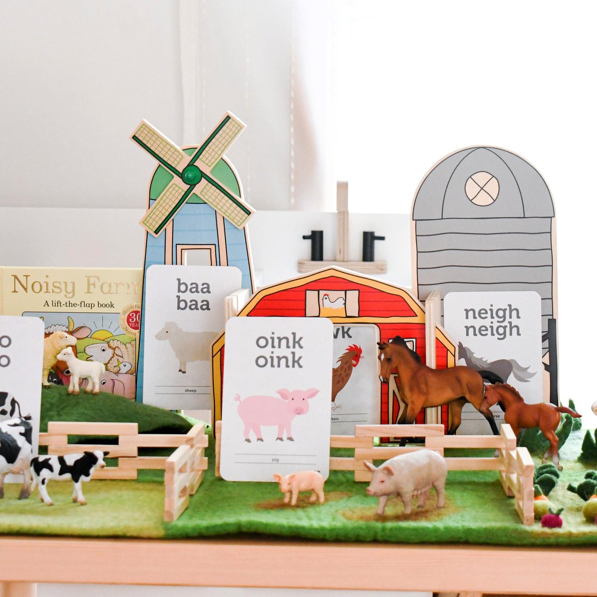 Farm Felt Playscape - Large