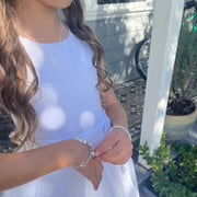 Cross Charm Bracelet