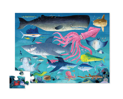 Classic Floor Puzzle 36pc - Shark Reef