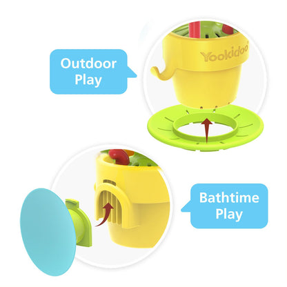 YooKidoo - Peek-a-Bee Tub Flower