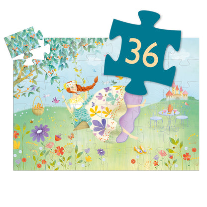 The Princess of Spring 26 Piece Silhouette Puzzle