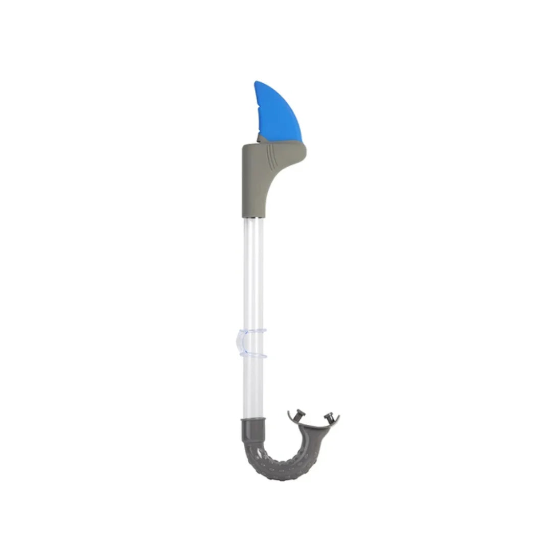 Bling2o Shark Bite Shark Fin - Misty Blue Grey Snorkel